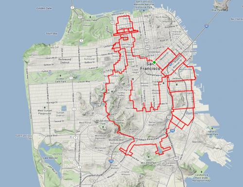 Strava Art - Turkey