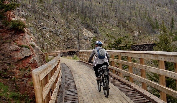 Cycling British Columbia's Awesome Myra Canyon