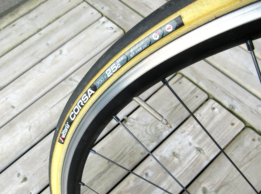 Road Tire Review Vittoria Open Corsa G 25mm I Love Bicycling