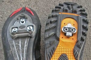 different types of cycling shoes